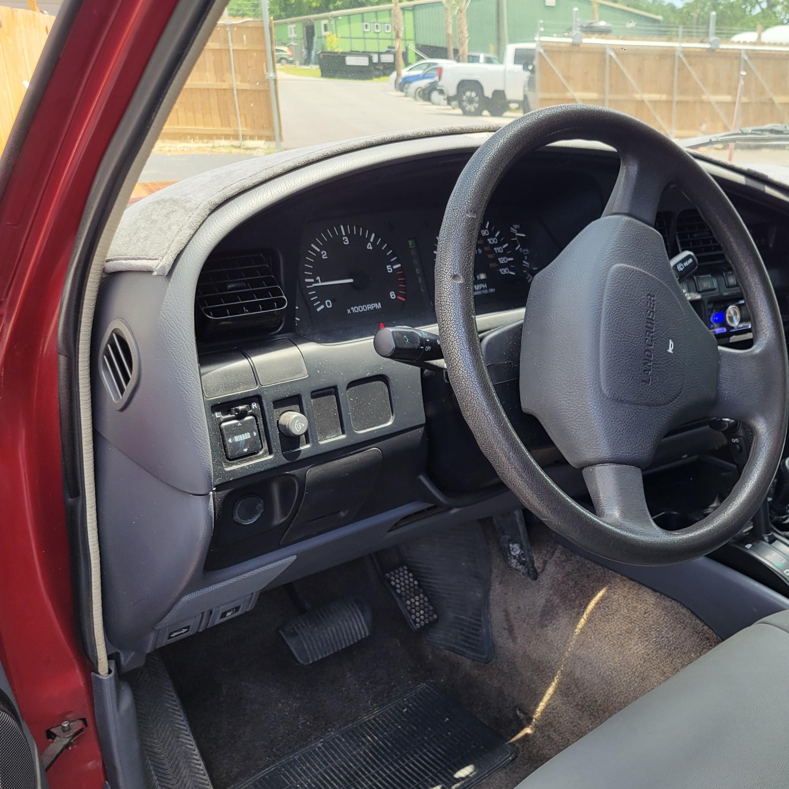 1993 Toyota Land Cruiser Dj81 Maroon vin: JT3DJ81W4P0045117
