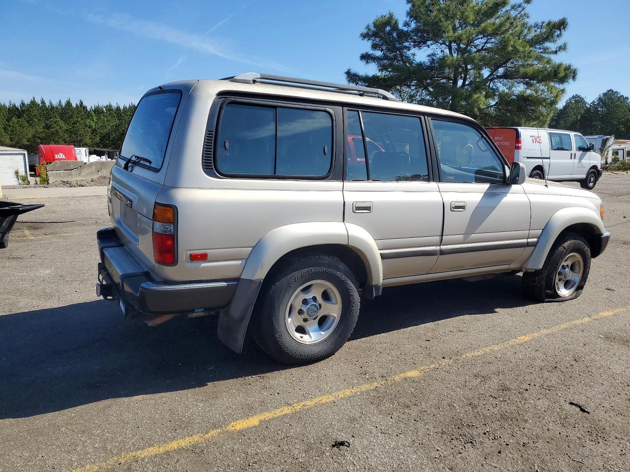 1994 Toyota Land Cruiser Dj81 Beige vin: JT3DJ81W5R0062964