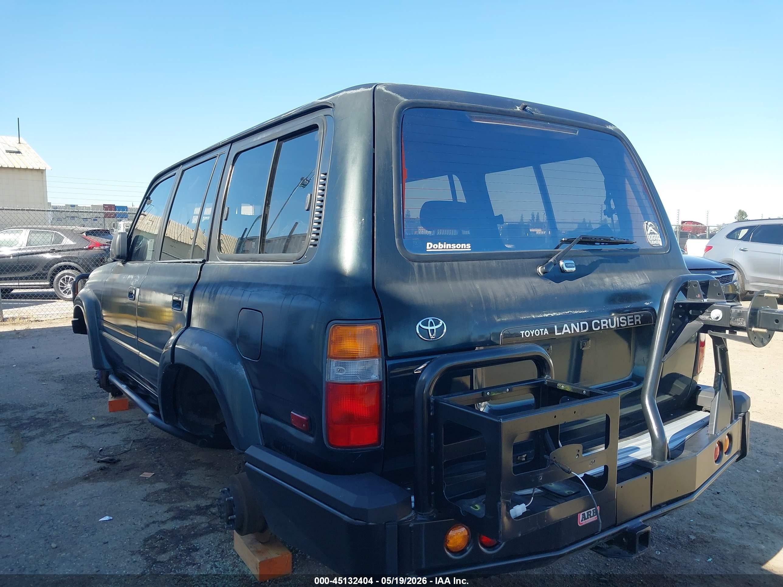 1994 Toyota Land Cruiser Dj81 Green vin: JT3DJ81W5R0065329