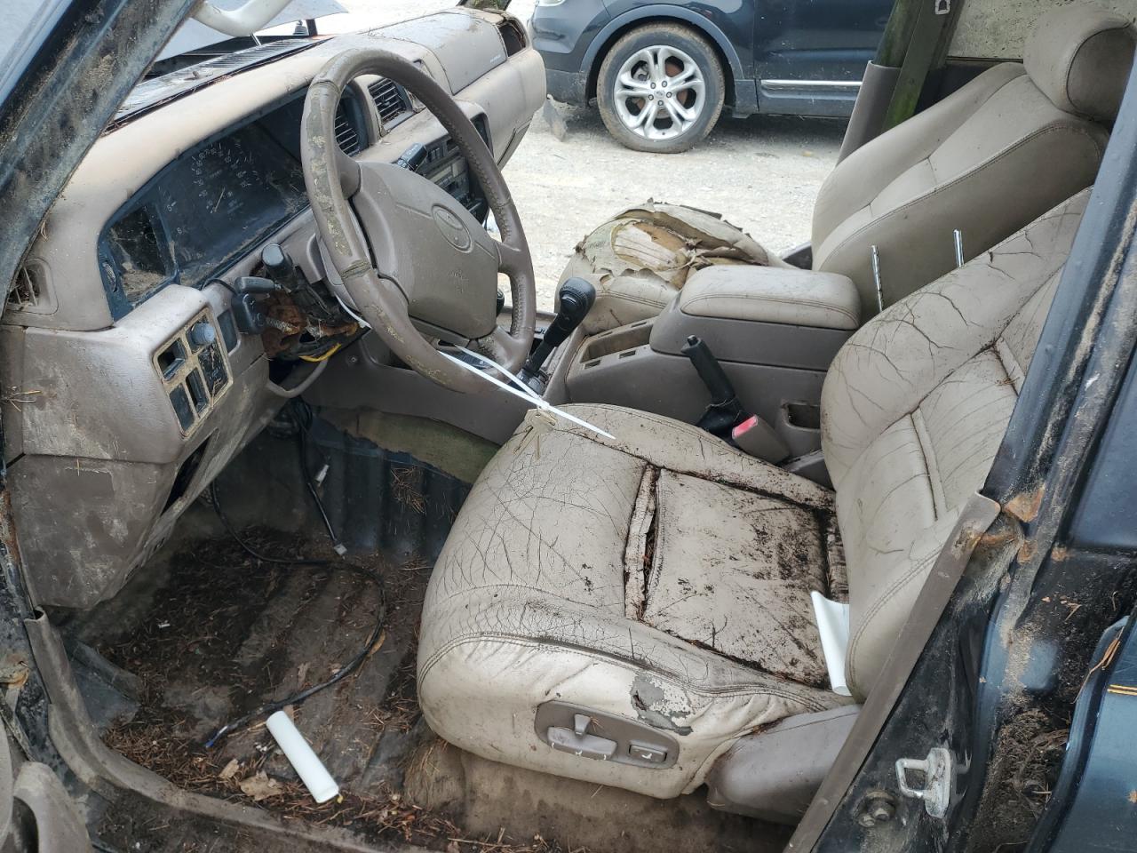 1995 Toyota Land Cruiser Dj81 Green vin: JT3DJ81W5S0103048
