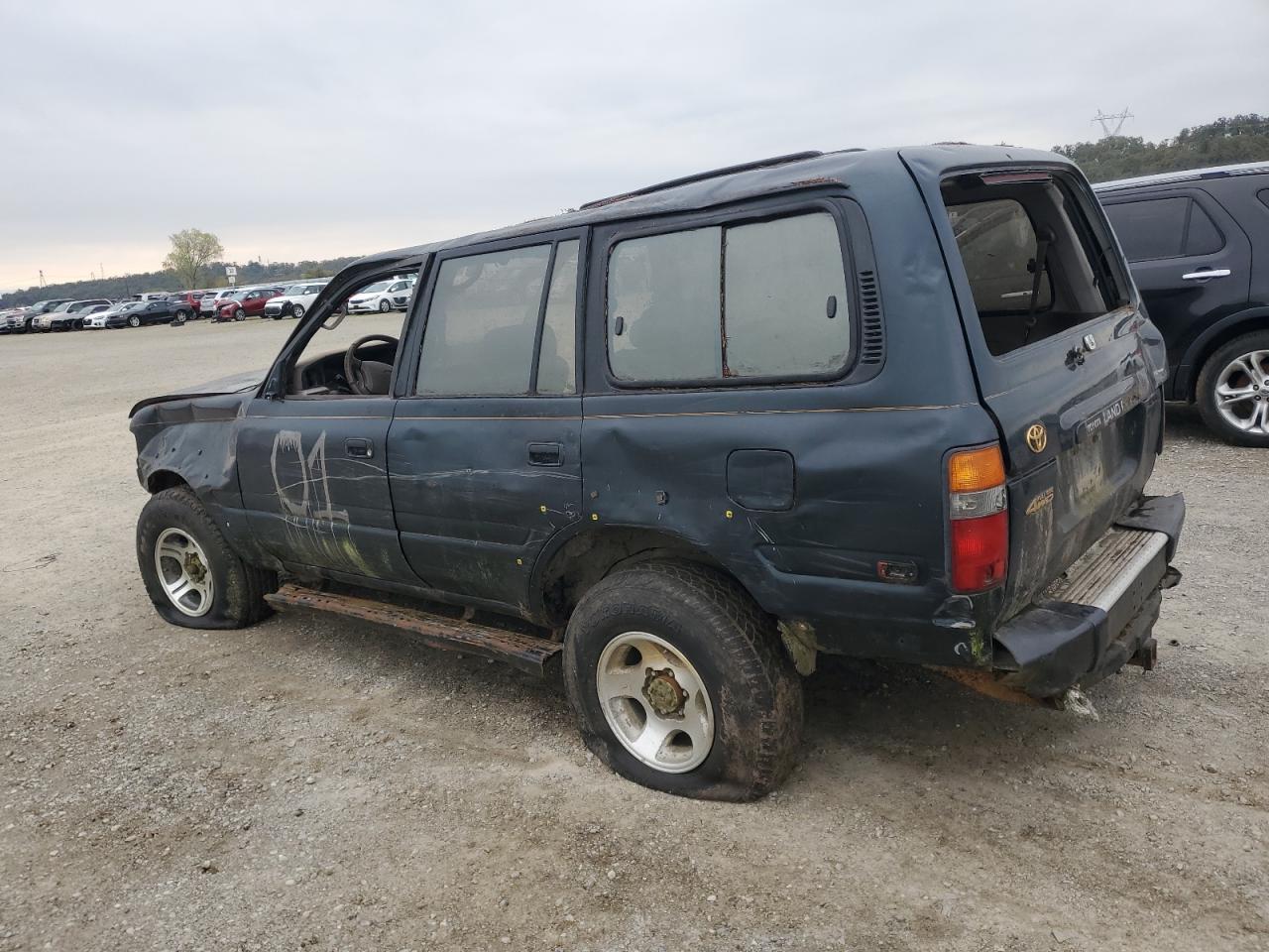 1995 Toyota Land Cruiser Dj81 Green vin: JT3DJ81W5S0103048