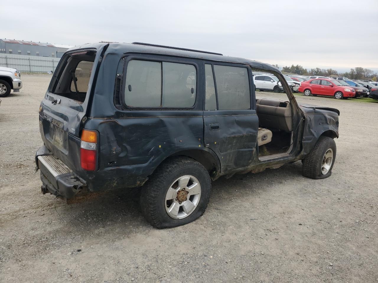 1995 Toyota Land Cruiser Dj81 Green vin: JT3DJ81W5S0103048