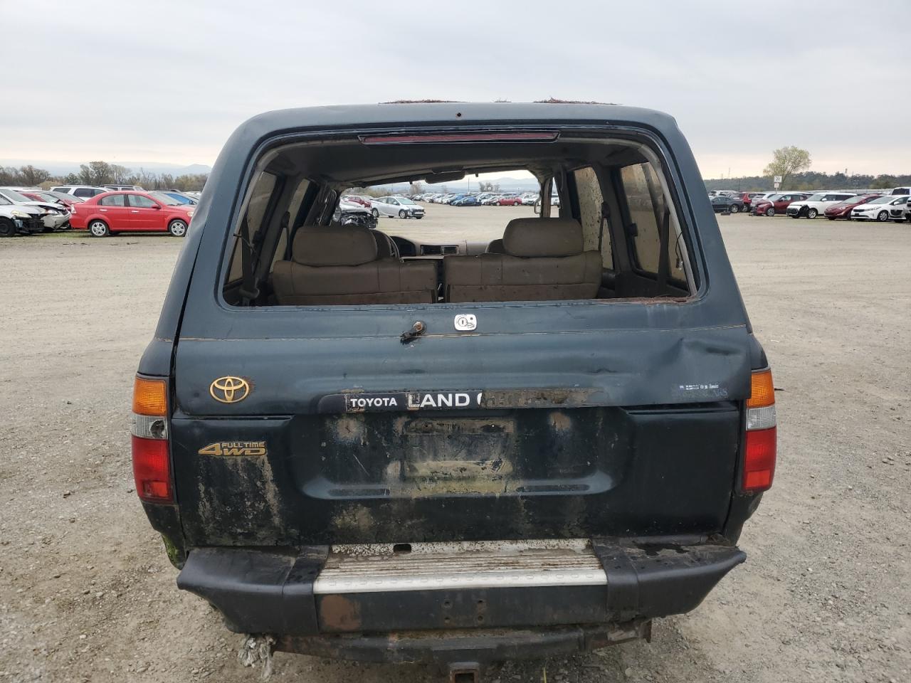 1995 Toyota Land Cruiser Dj81 Green vin: JT3DJ81W5S0103048