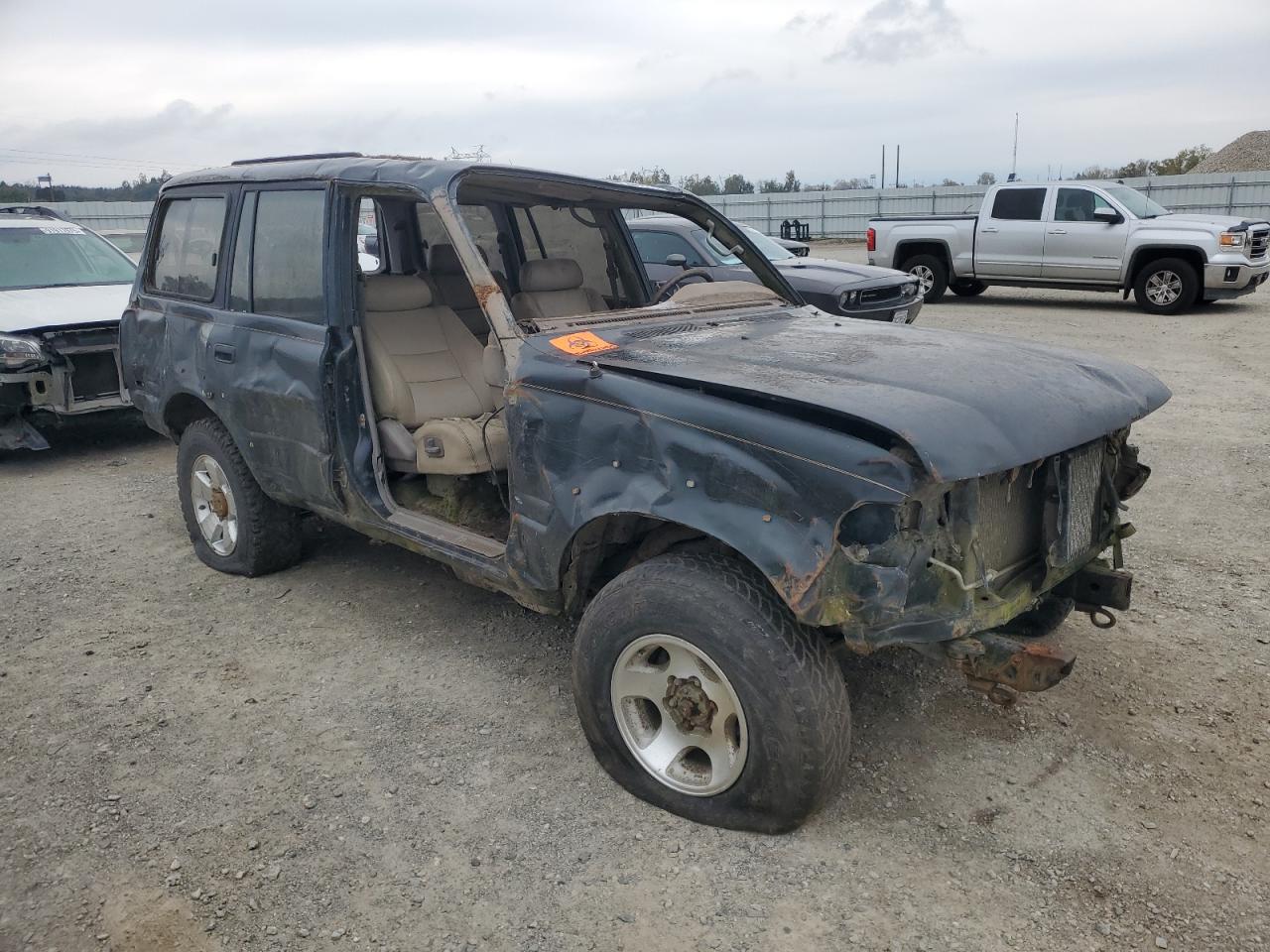 1995 Toyota Land Cruiser Dj81 Green vin: JT3DJ81W5S0103048