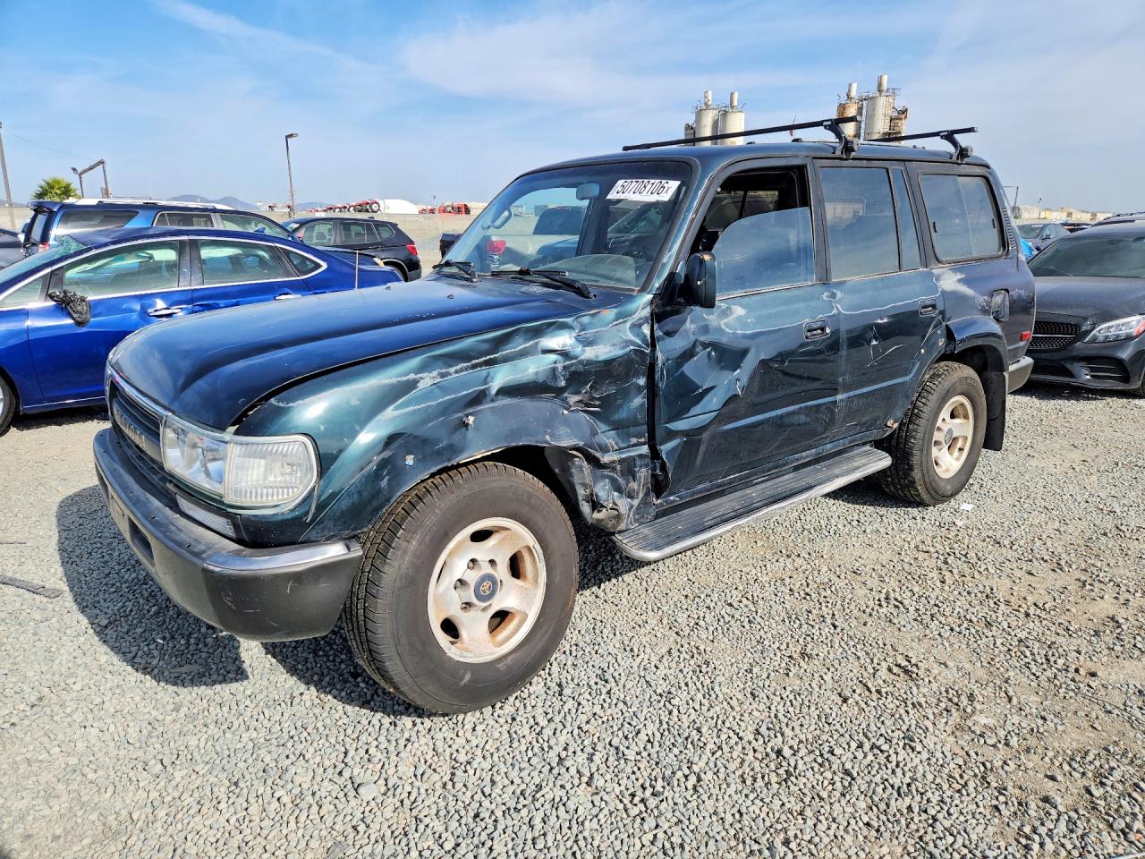 1993 Toyota Land Cruiser Dj81 Green vin: JT3DJ81W6P0024575