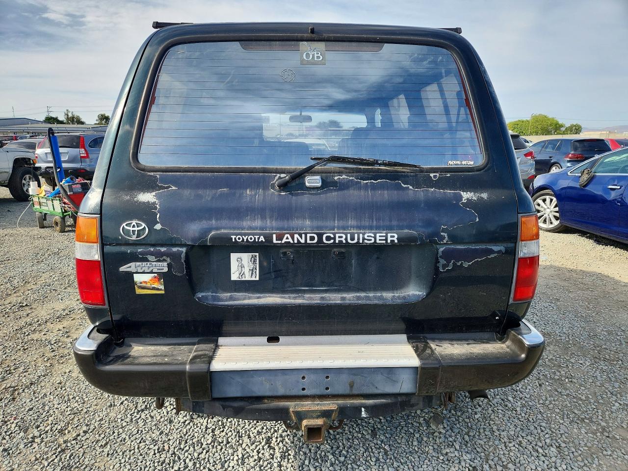 1993 Toyota Land Cruiser Dj81 Green vin: JT3DJ81W6P0024575