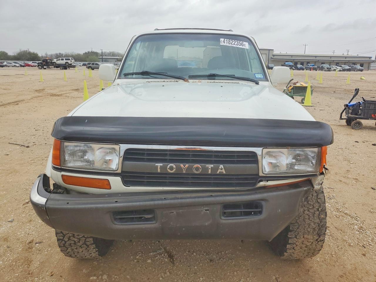 1993 Toyota Land Cruiser Base White vin: JT3DJ81W6P0042896