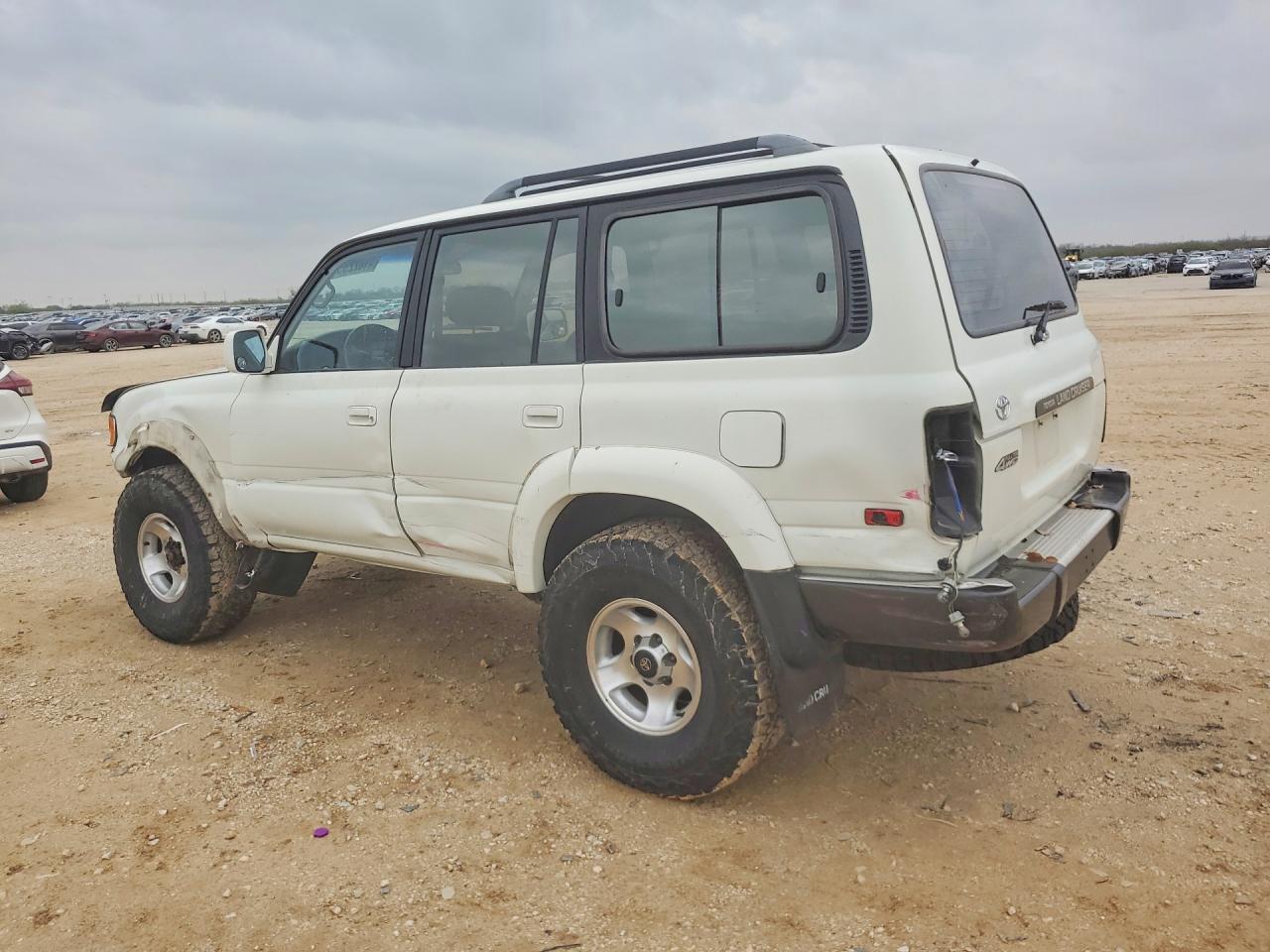 1993 Toyota Land Cruiser Base White vin: JT3DJ81W6P0042896