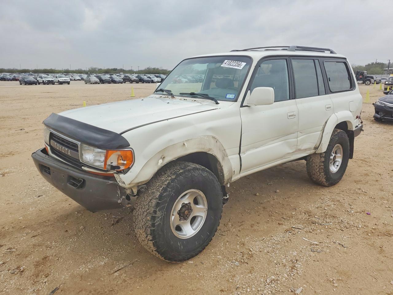 1993 Toyota Land Cruiser Base White vin: JT3DJ81W6P0042896