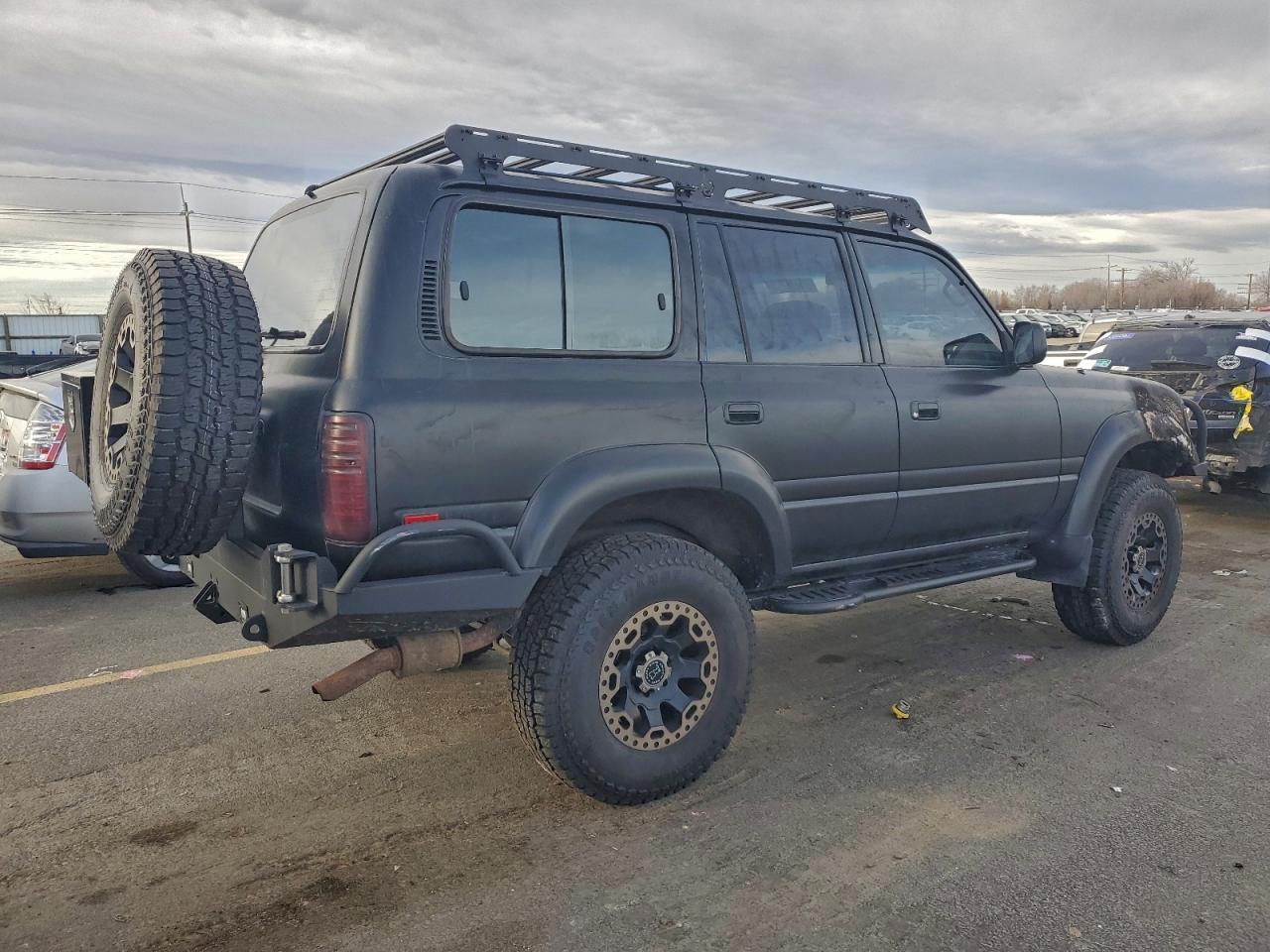 1994 Toyota Land Cruiser Dj81 Black vin: JT3DJ81W6R0073682