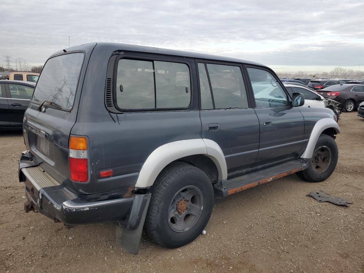 1994 Toyota Land Cruiser Dj81 Gray vin: JT3DJ81W6R0085122