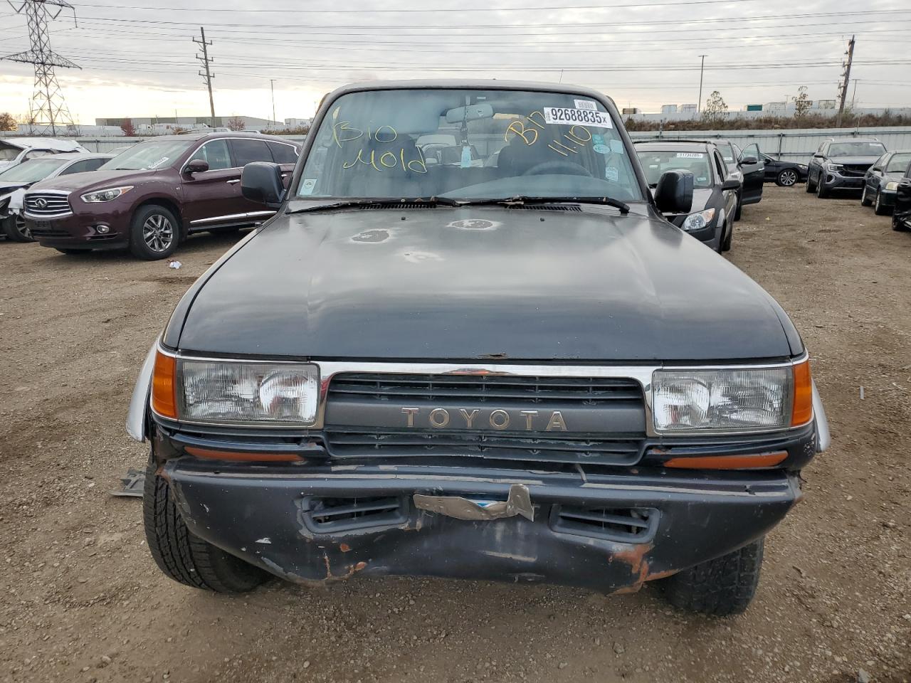 1994 Toyota Land Cruiser Dj81 Gray vin: JT3DJ81W6R0085122