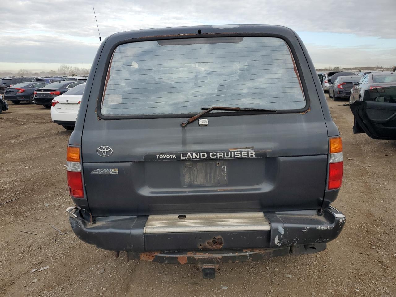1994 Toyota Land Cruiser Dj81 Gray vin: JT3DJ81W6R0085122
