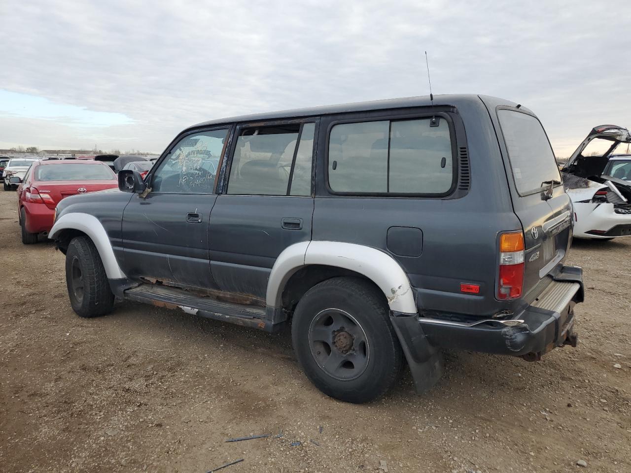 1994 Toyota Land Cruiser Dj81 Gray vin: JT3DJ81W6R0085122