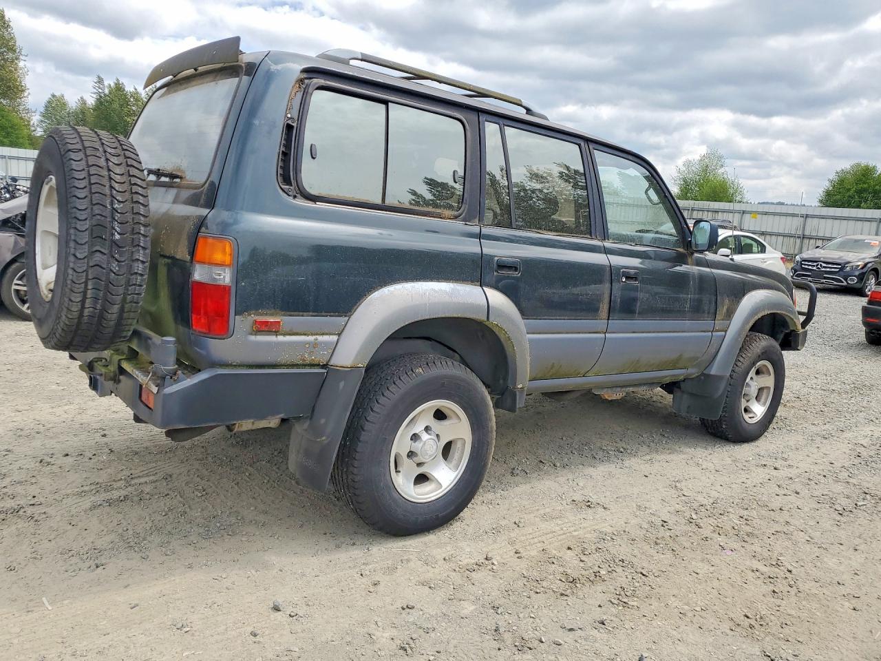 1995 Toyota Land Cruiser Dj81 Black vin: JT3DJ81W6S0099561