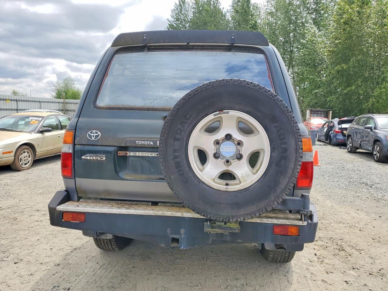 1995 Toyota Land Cruiser Dj81 Black vin: JT3DJ81W6S0099561