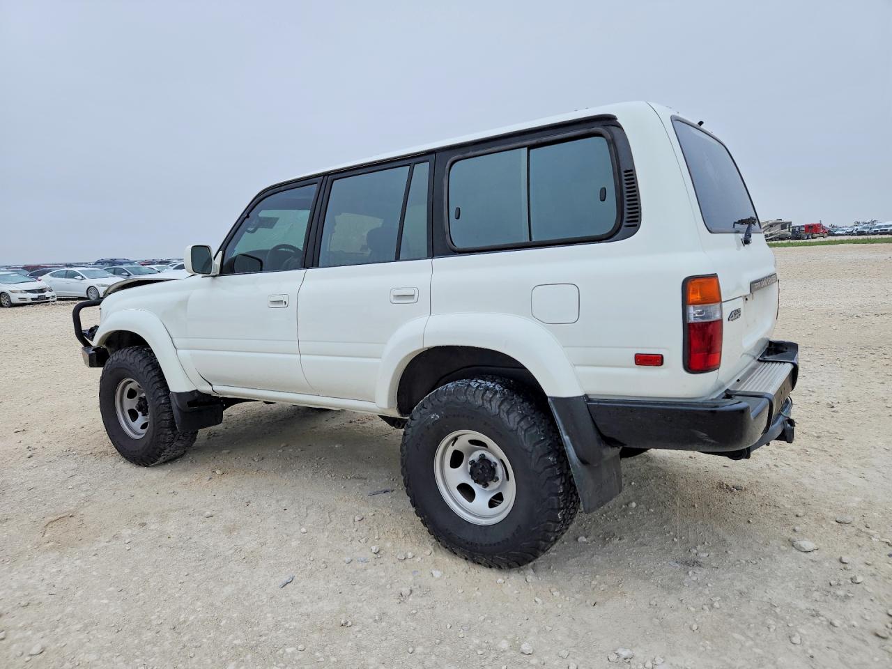 1995 Toyota Land Cruiser Dj81 White vin: JT3DJ81W6S0110574