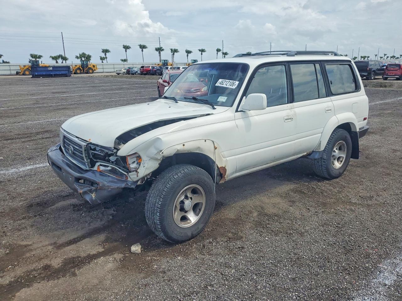 1995 Toyota Land Cruiser Base White vin: JT3DJ81W6S0112485