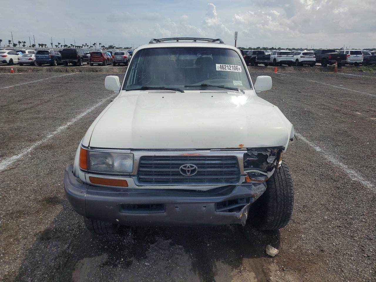 1995 Toyota Land Cruiser Base White vin: JT3DJ81W6S0112485