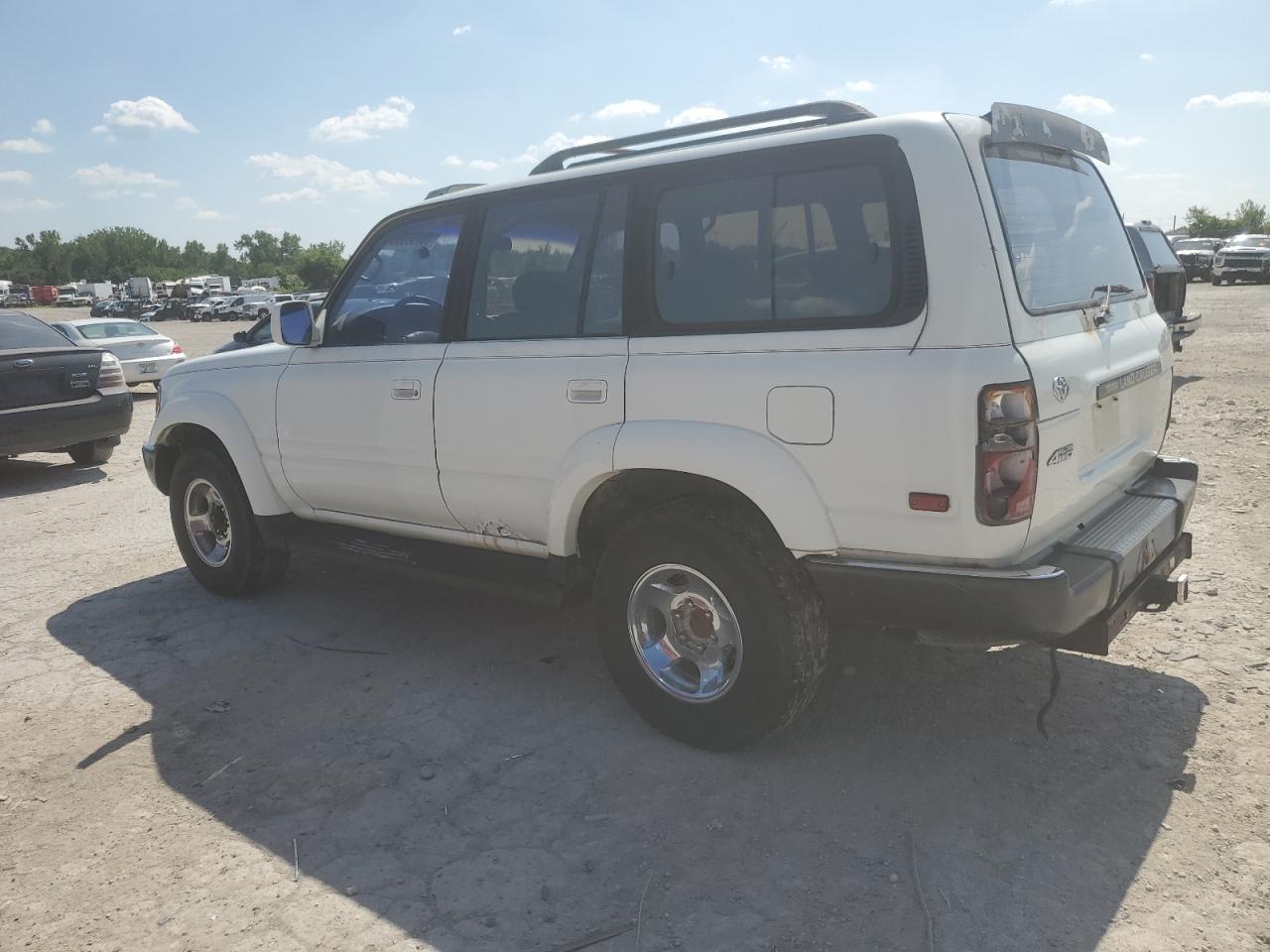 1994 Toyota Land Cruiser Dj81 White vin: JT3DJ81W7R0092340
