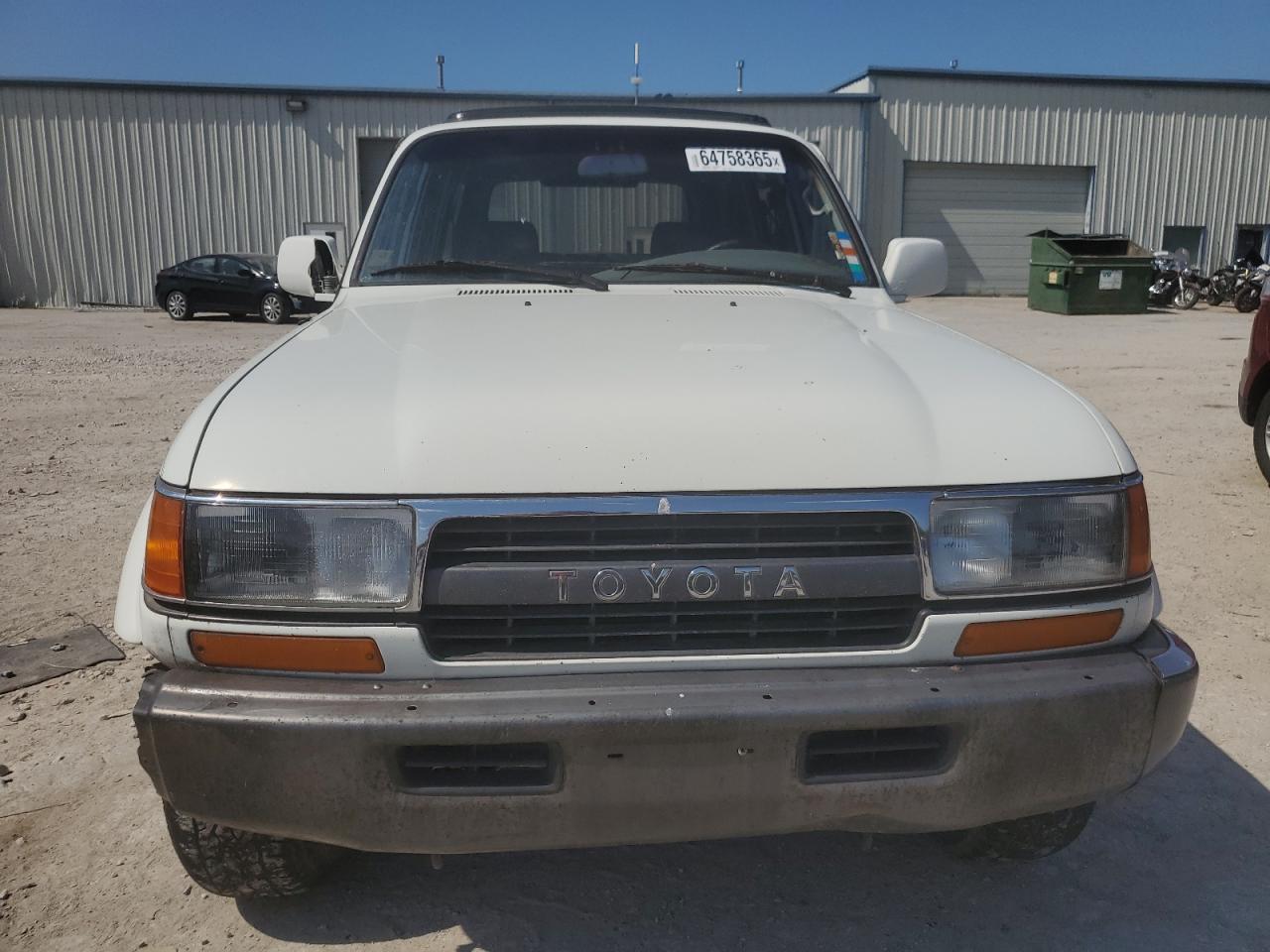 1994 Toyota Land Cruiser Dj81 White vin: JT3DJ81W7R0092340