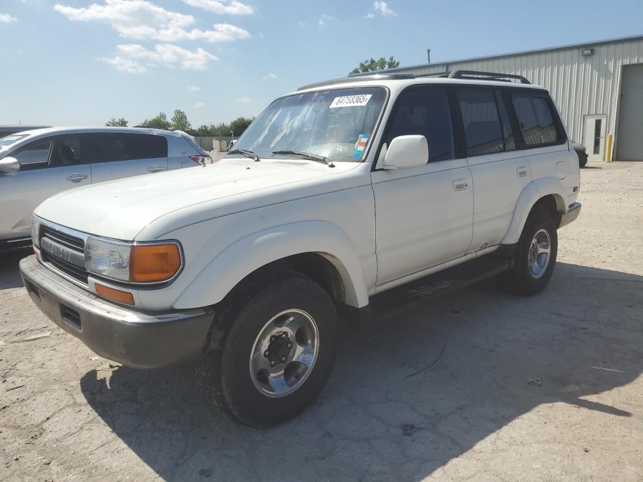 1994 Toyota Land Cruiser Dj81 White vin: JT3DJ81W7R0092340