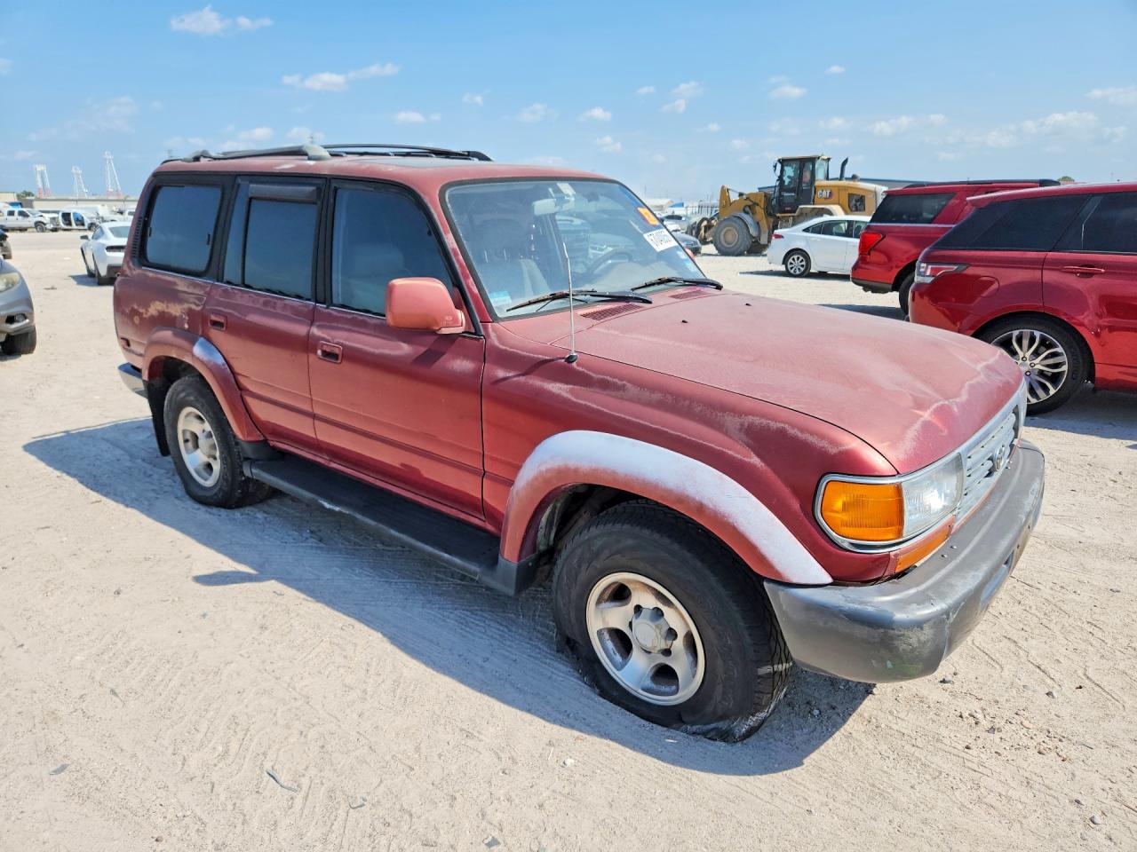1995 Toyota Land Cruiser Dj81 Бордовый vin: JT3DJ81W7S0104363