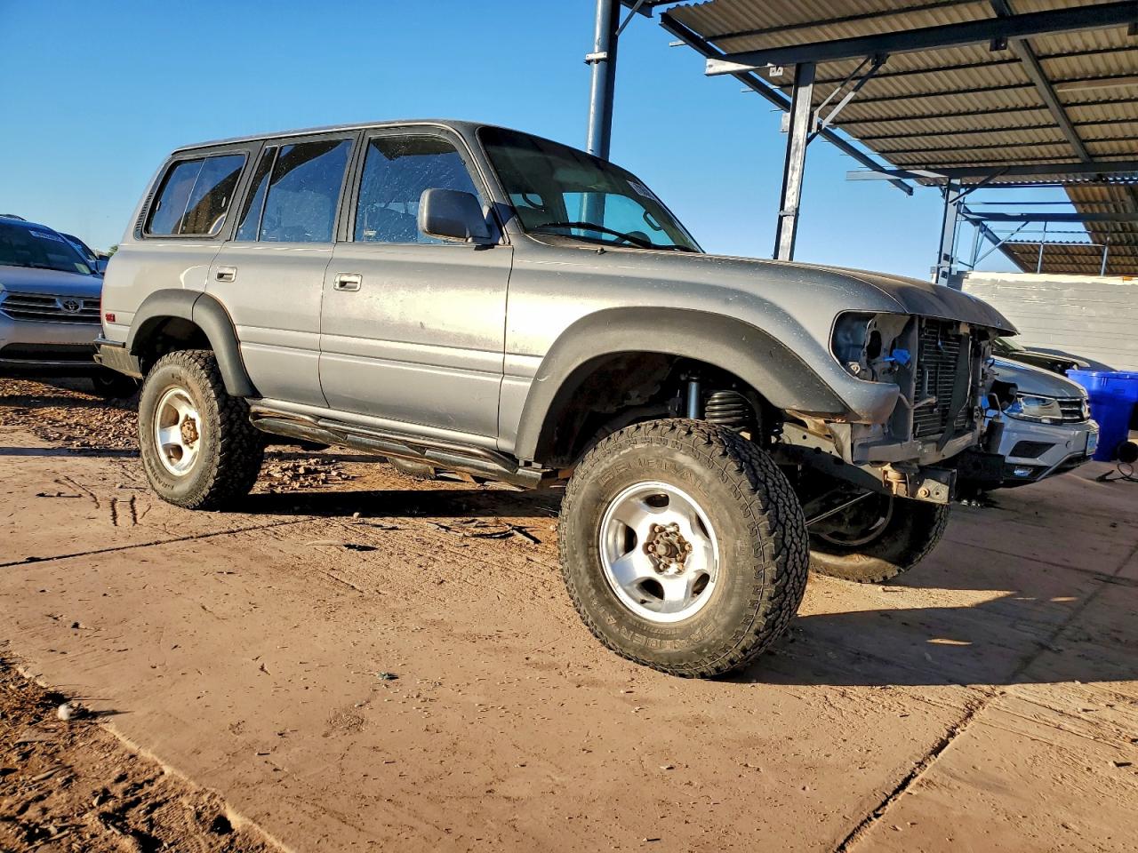1995 Toyota Land Cruiser Dj81 Gray vin: JT3DJ81W7S0104587