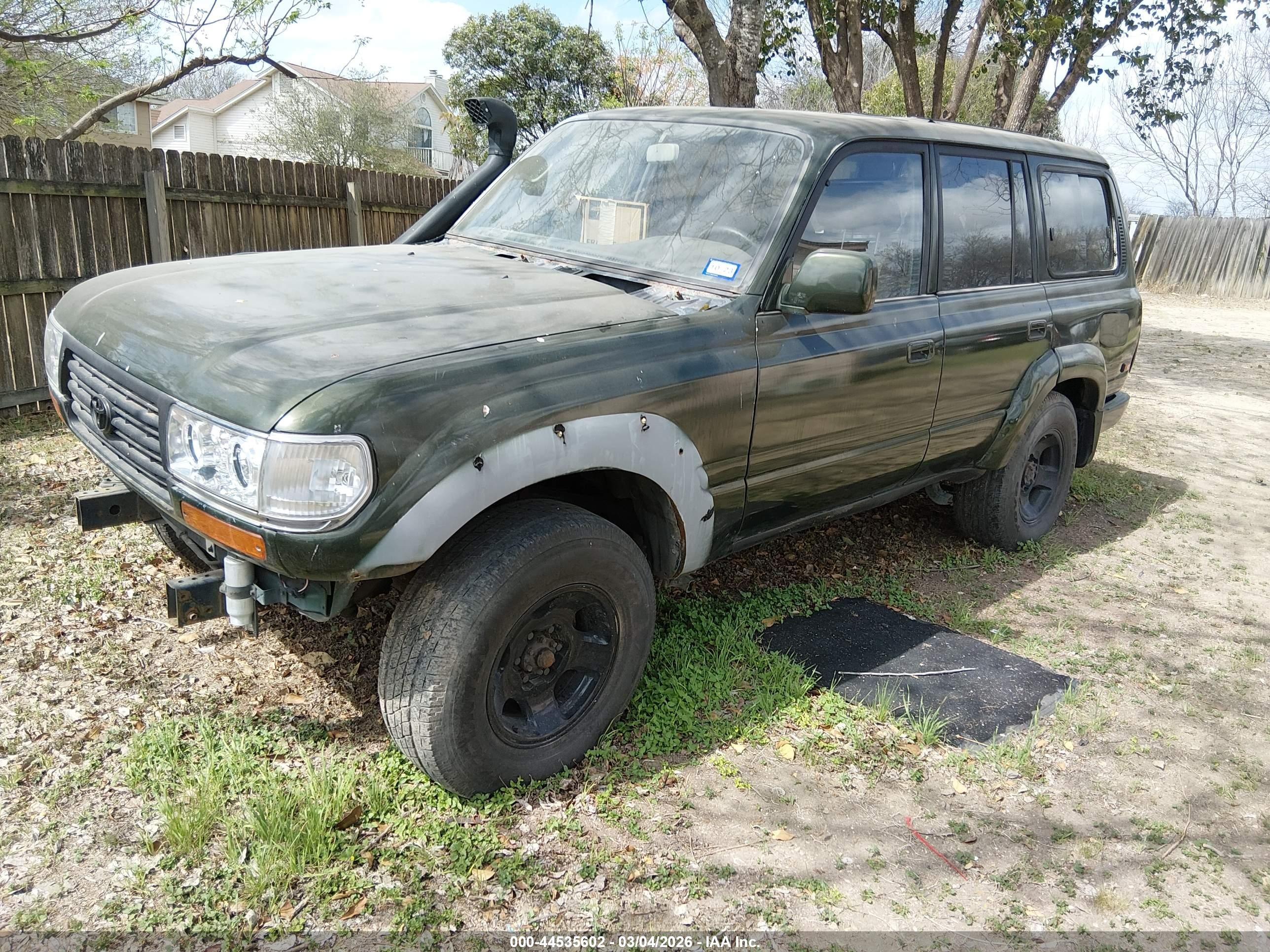1995 Toyota Land Cruiser Dj81 Green vin: JT3DJ81W7S0111278