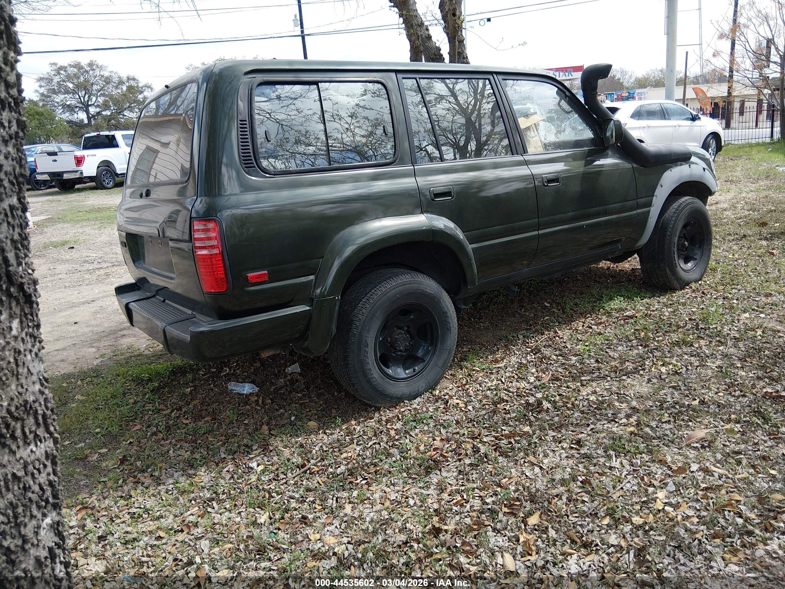1995 Toyota Land Cruiser Dj81 Green vin: JT3DJ81W7S0111278