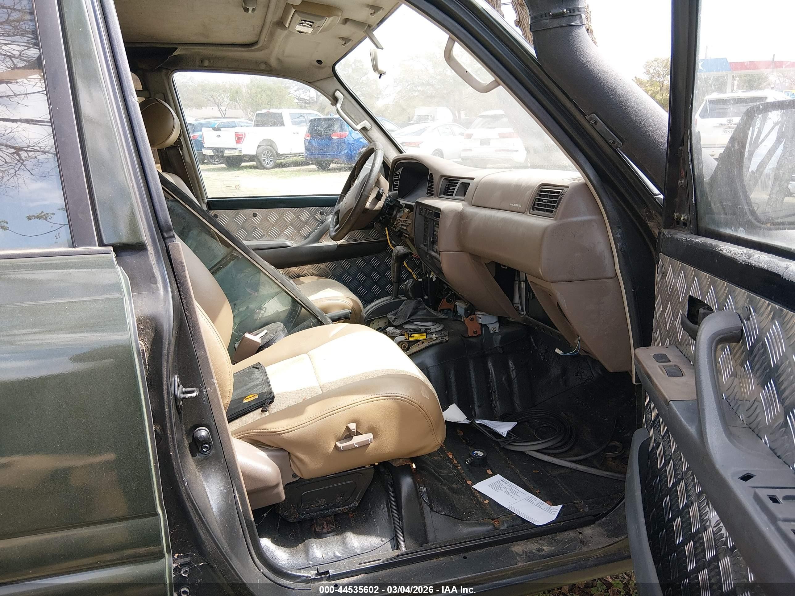 1995 Toyota Land Cruiser Dj81 Green vin: JT3DJ81W7S0111278