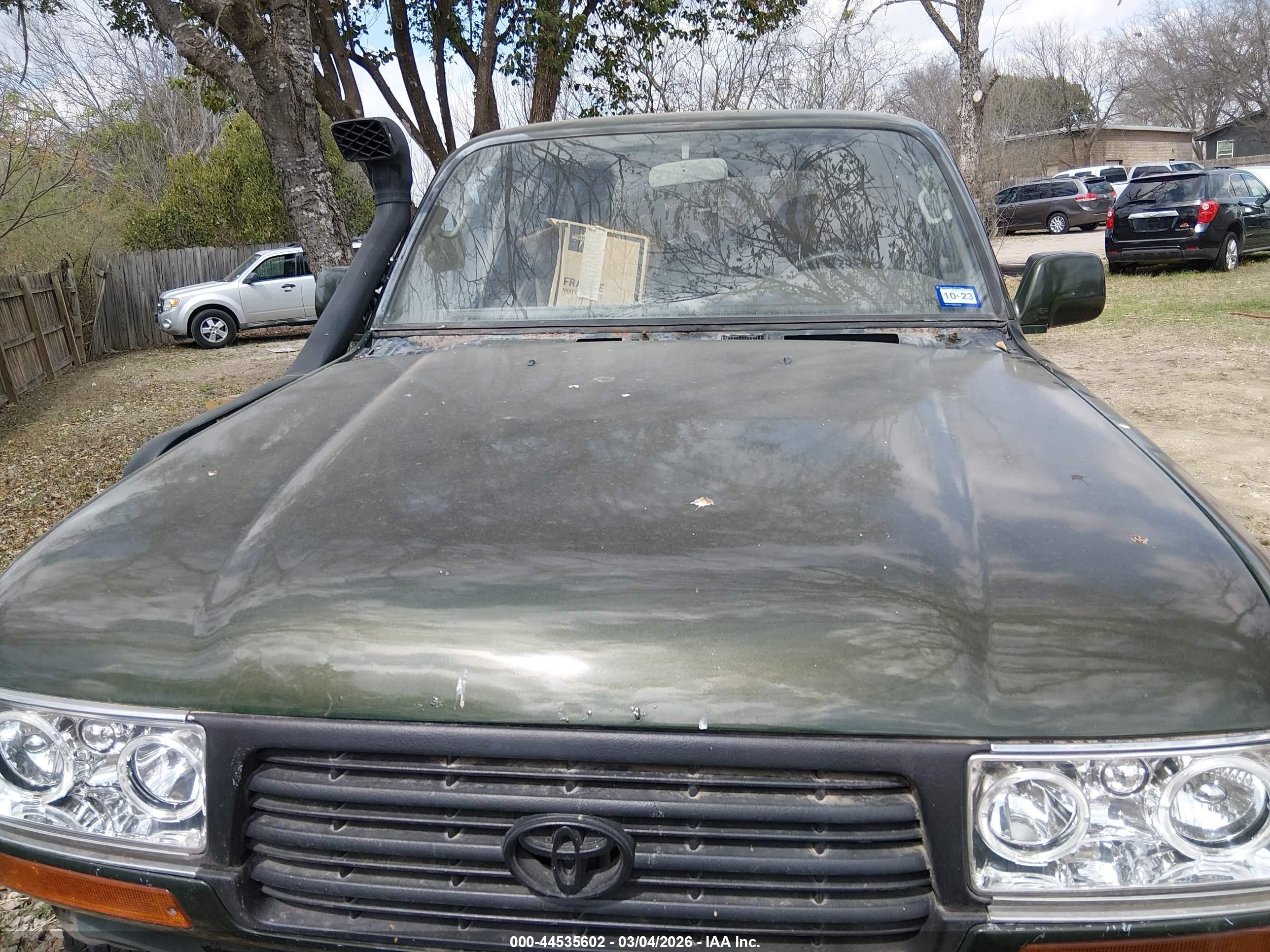 1995 Toyota Land Cruiser Dj81 Green vin: JT3DJ81W7S0111278
