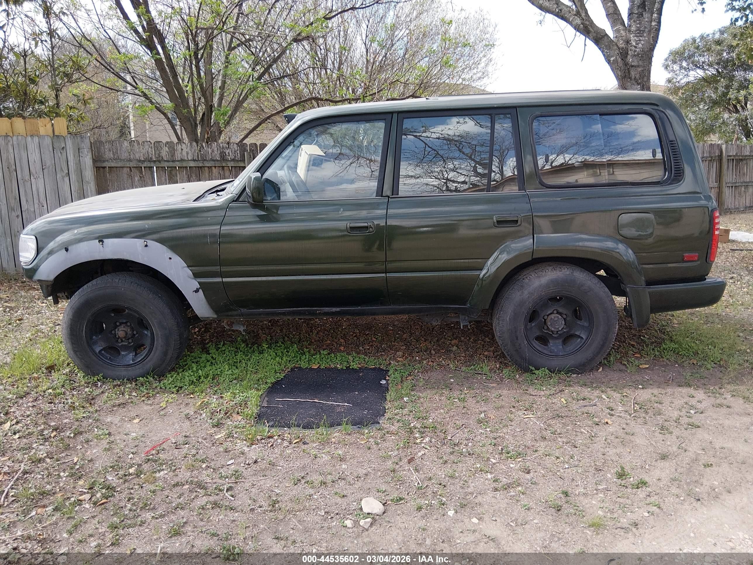 1995 Toyota Land Cruiser Dj81 Green vin: JT3DJ81W7S0111278
