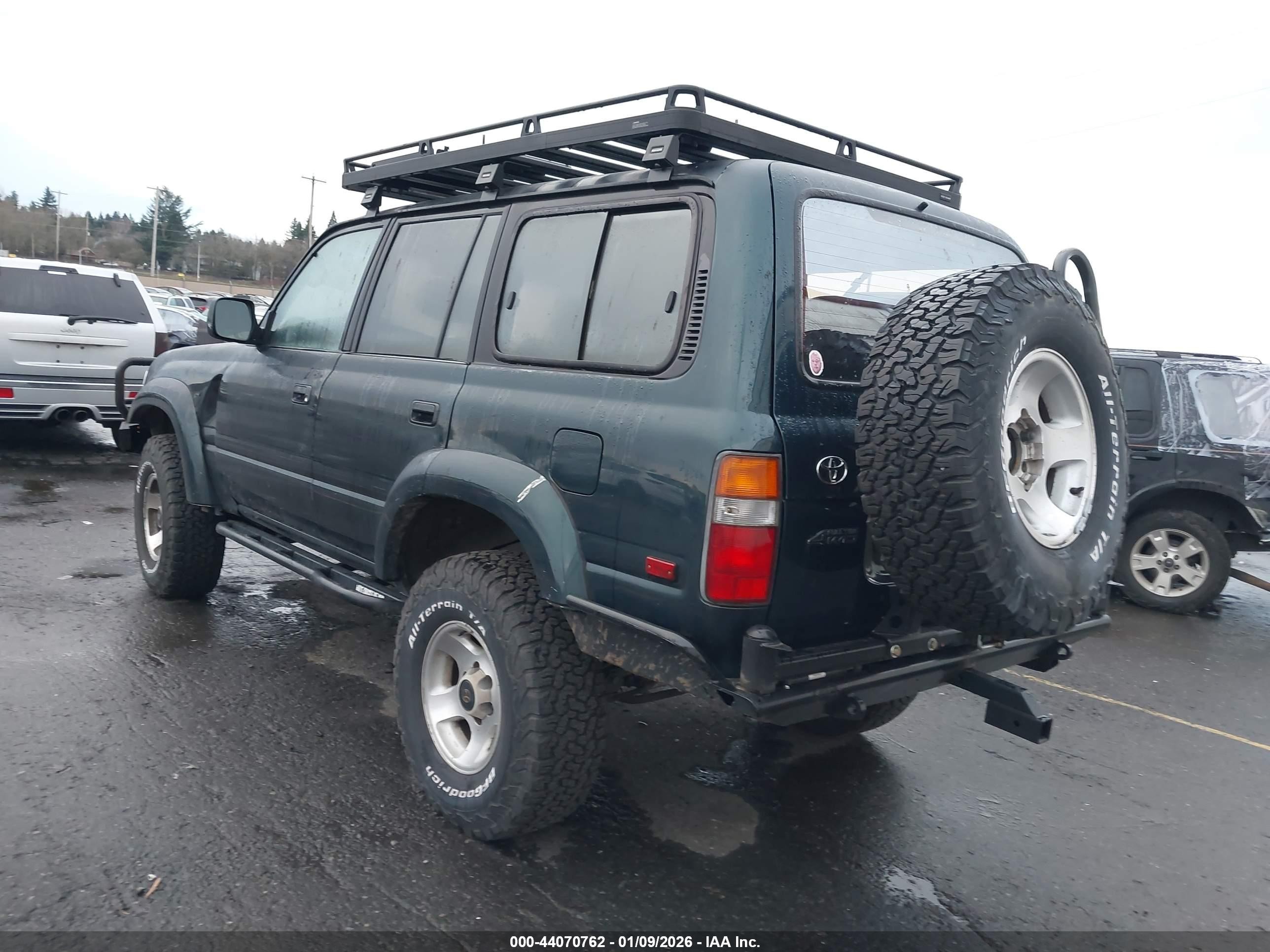 1993 Toyota Land Cruiser Dj81 Green vin: JT3DJ81W8P0033052