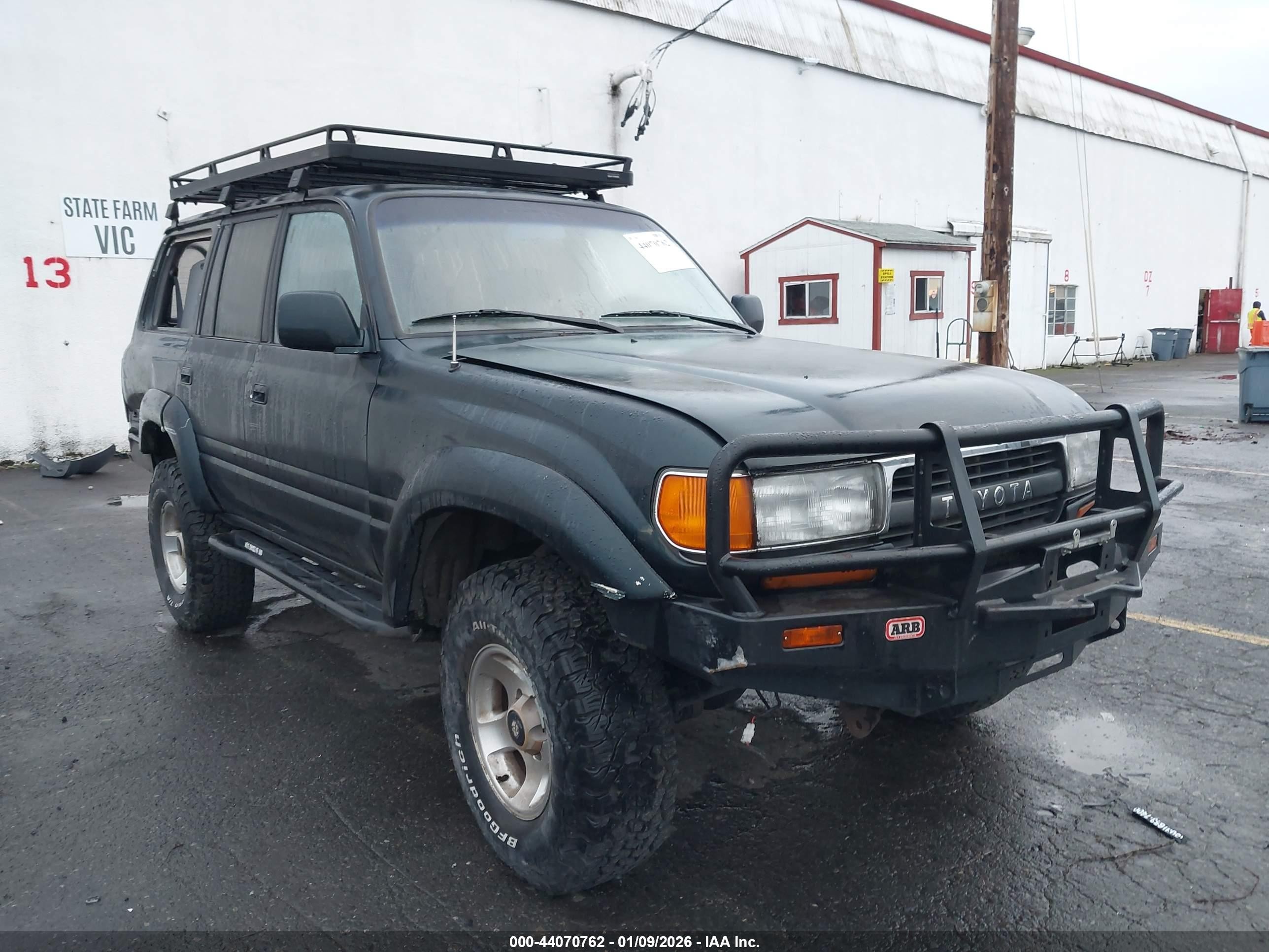 1993 Toyota Land Cruiser Dj81 Green vin: JT3DJ81W8P0033052