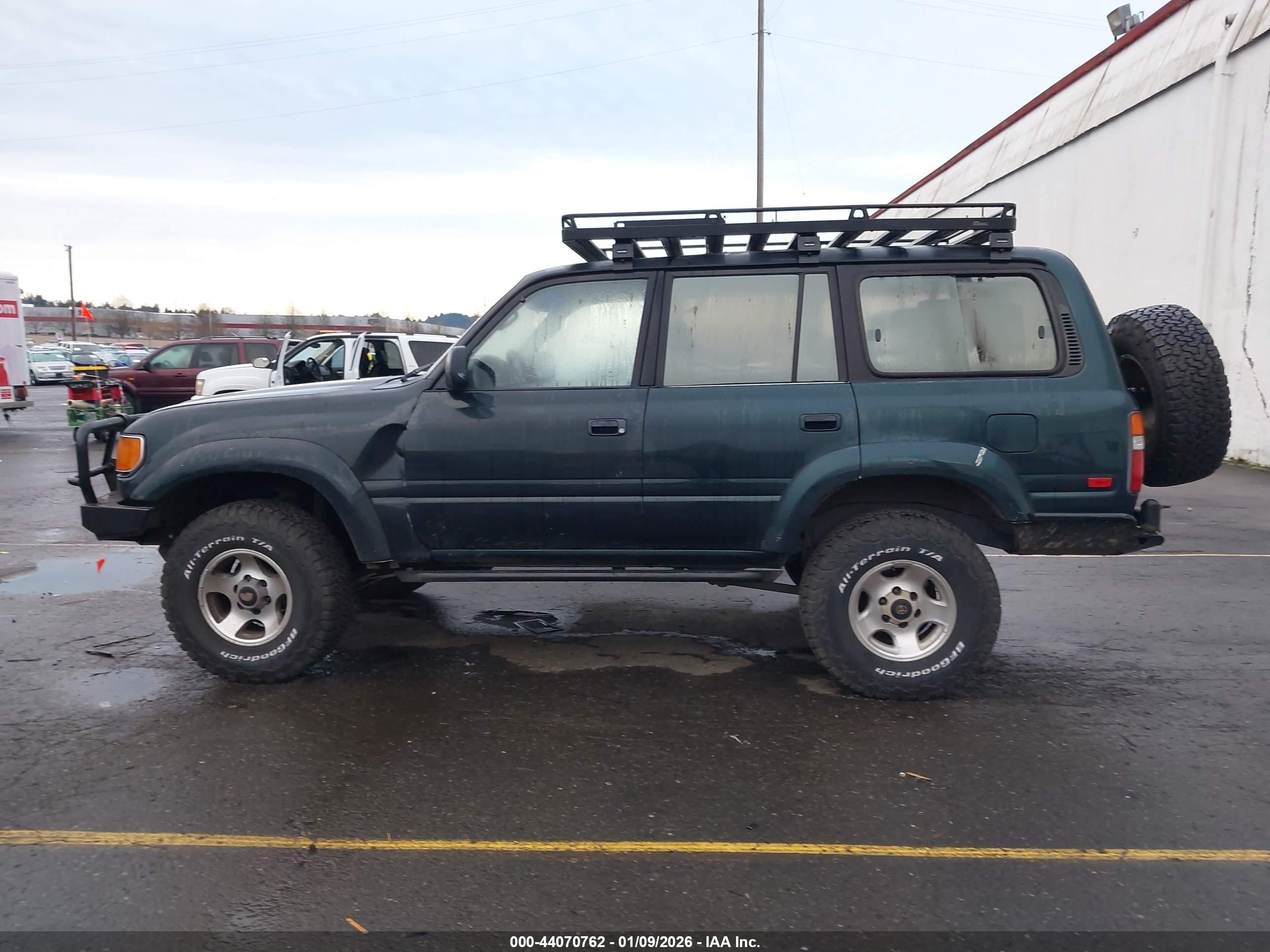 1993 Toyota Land Cruiser Dj81 Green vin: JT3DJ81W8P0033052