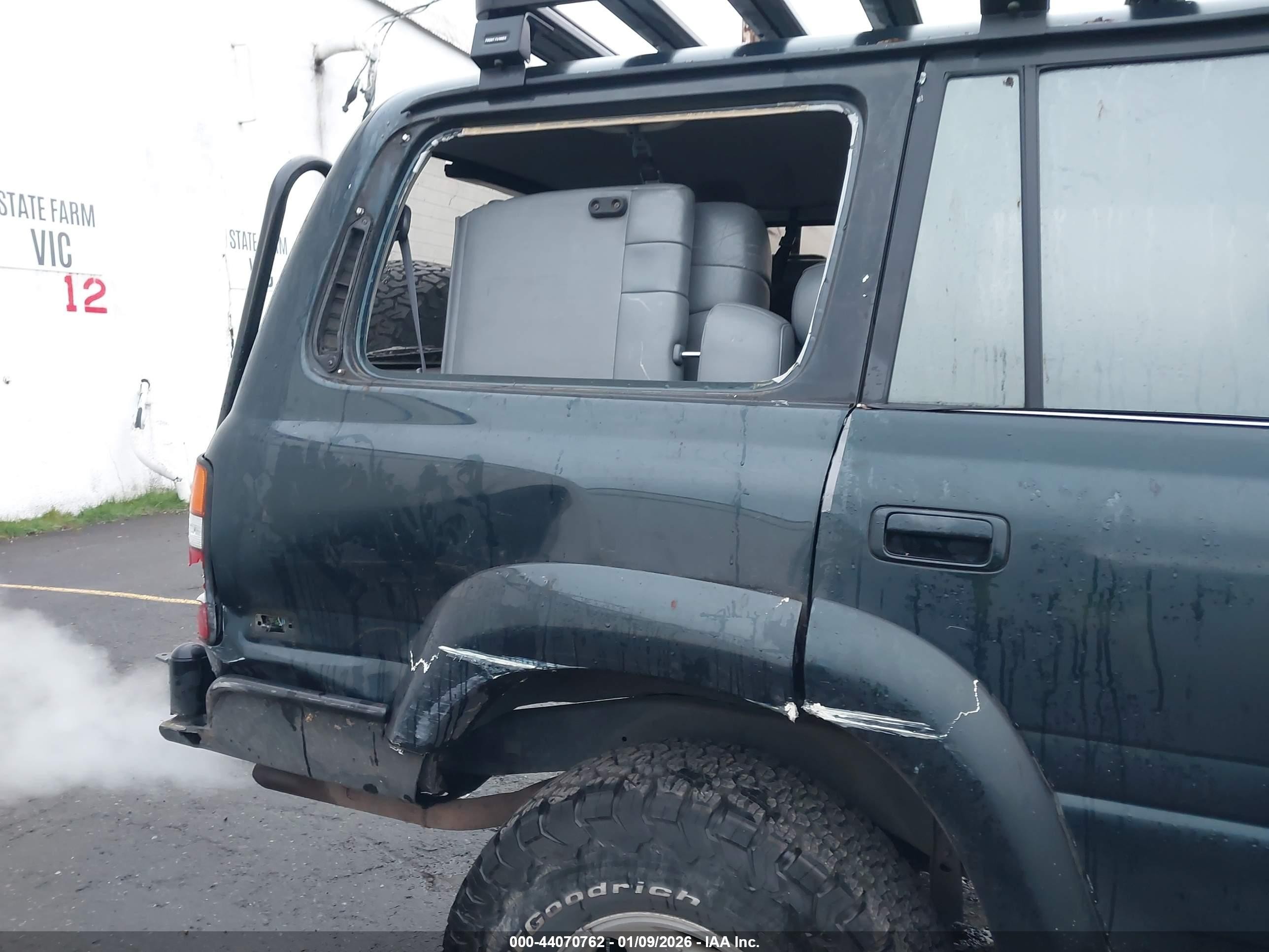 1993 Toyota Land Cruiser Dj81 Green vin: JT3DJ81W8P0033052