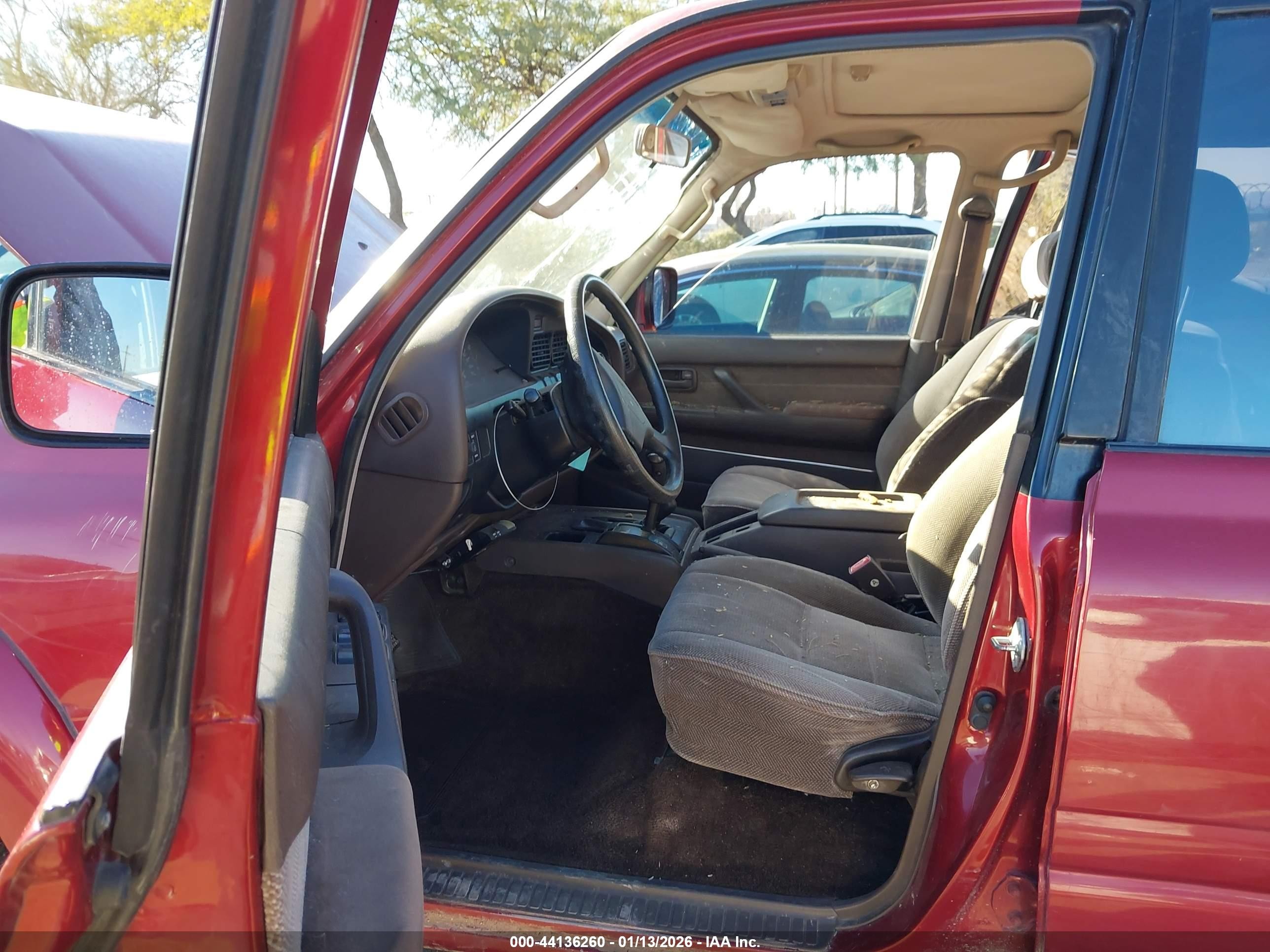 1995 Toyota Land Cruiser Dj81 Red vin: JT3DJ81W8R0093013