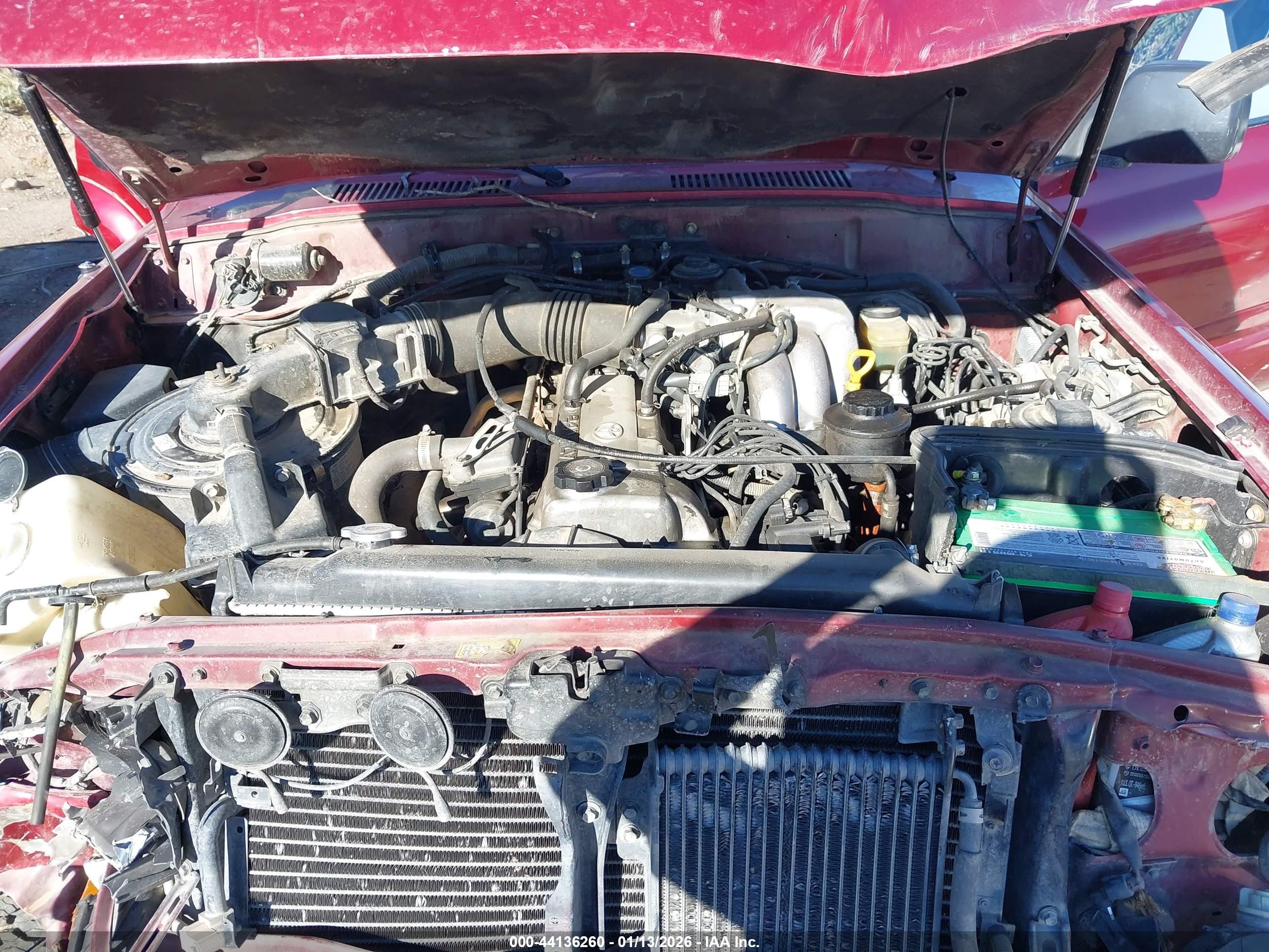 1995 Toyota Land Cruiser Dj81 Red vin: JT3DJ81W8R0093013