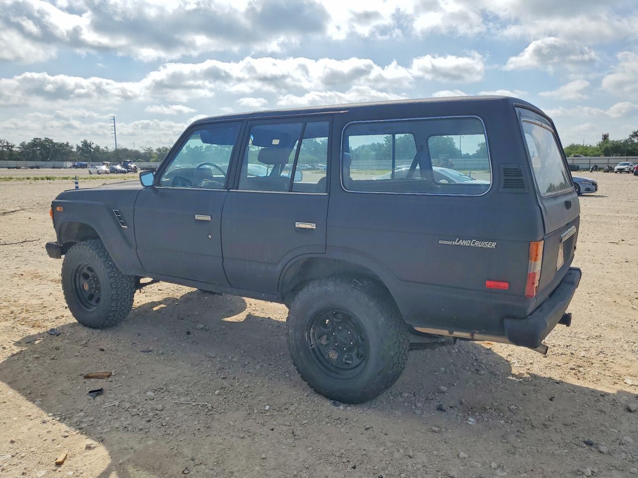 1985 Toyota Land Cruiser Fj60 Black vin: JT3FJ60G1F1131534