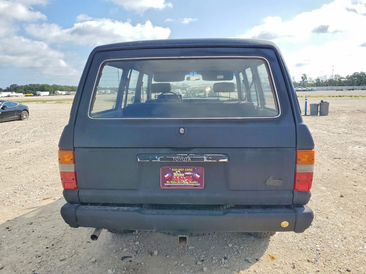 1985 Toyota Land Cruiser Fj60 Black vin: JT3FJ60G1F1131534