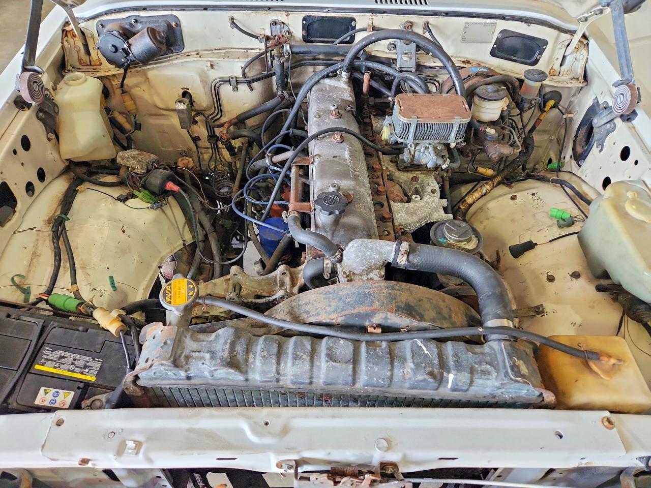 1984 Toyota Land Cruiser Fj60 White vin: JT3FJ60G4E1114452