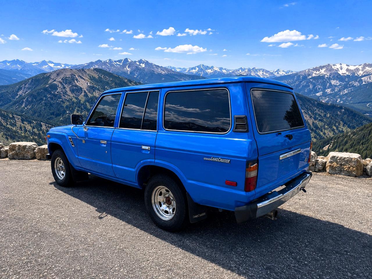 1983 Toyota Land Cruiser Fj60 Синий vin: JT3FJ60G6D0078851