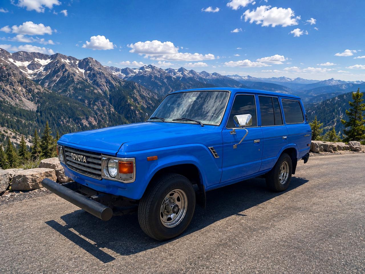 1983 Toyota Land Cruiser Fj60 Синий vin: JT3FJ60G6D0078851