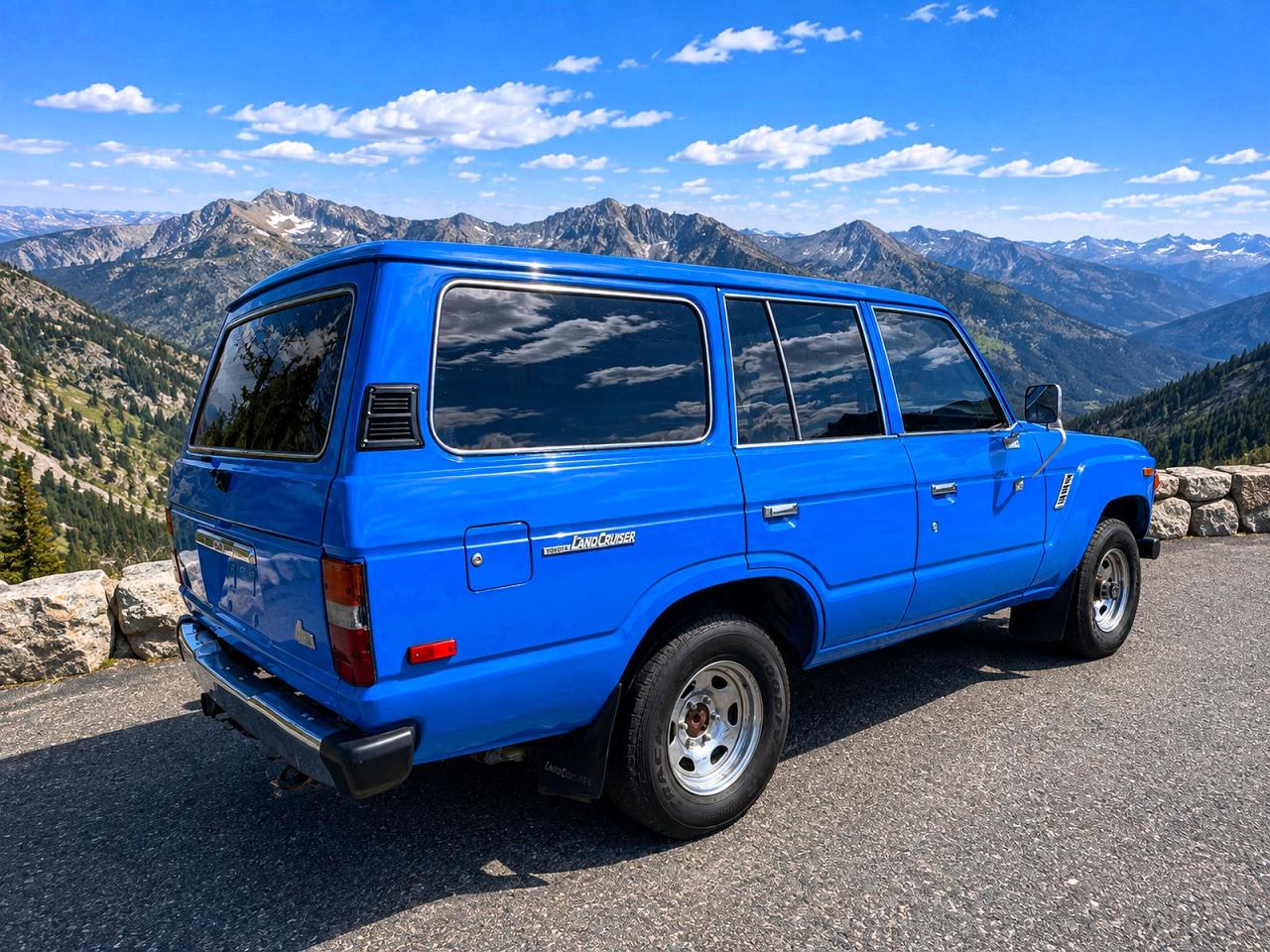 1983 Toyota Land Cruiser Fj60 Синий vin: JT3FJ60G6D0078851