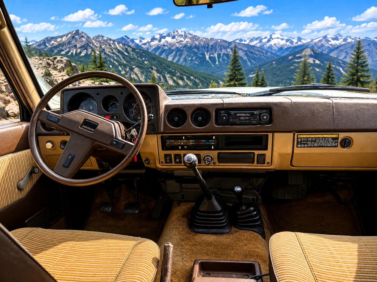 1983 Toyota Land Cruiser Fj60 Синий vin: JT3FJ60G6D0078851