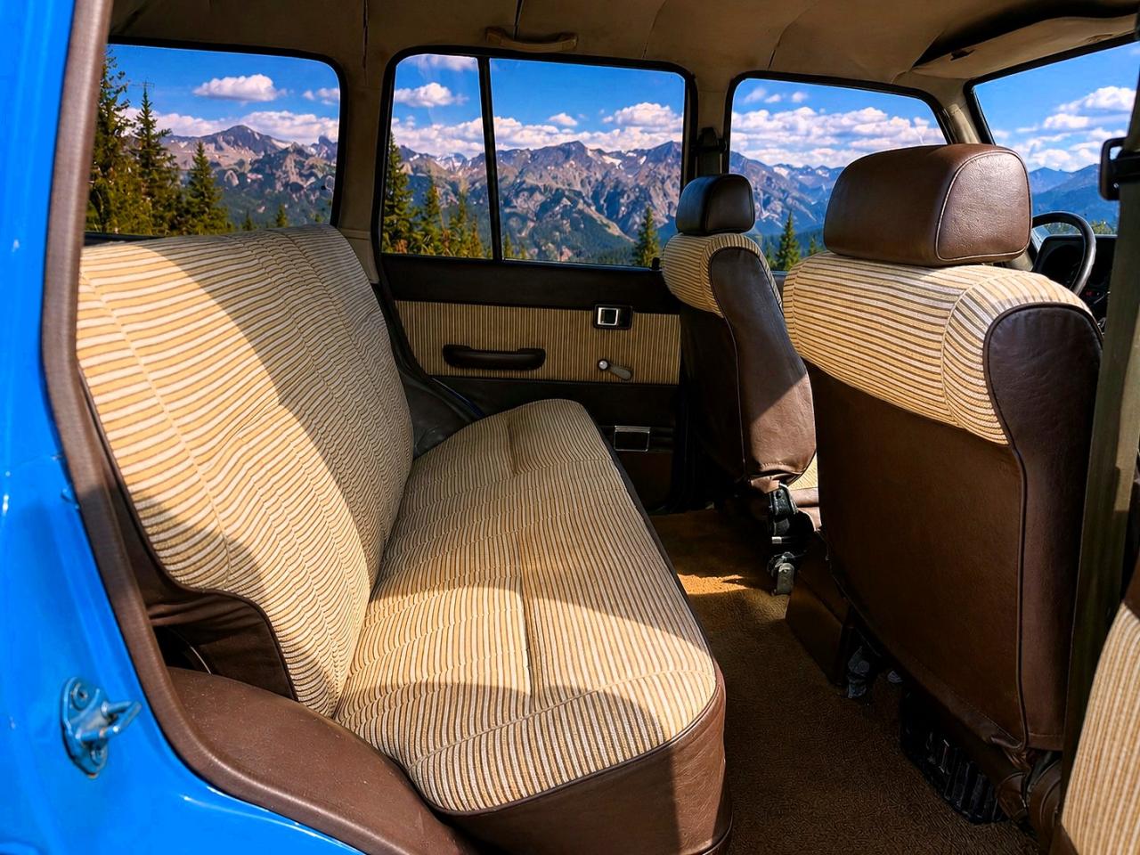1983 Toyota Land Cruiser Fj60 Синий vin: JT3FJ60G6D0078851