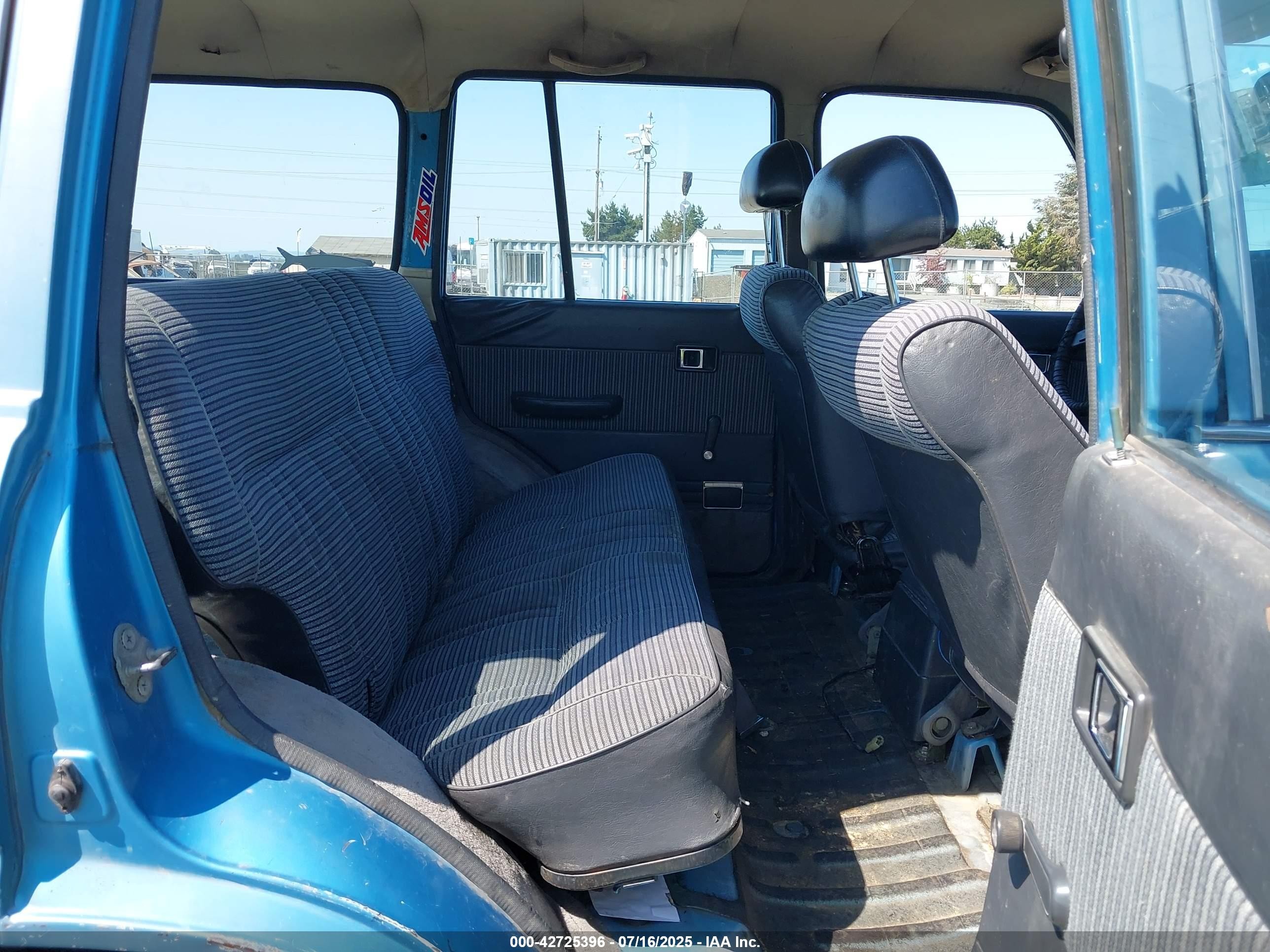 1984 Toyota Land Cruiser Fj60 Blue vin: JT3FJ60G9E0094429