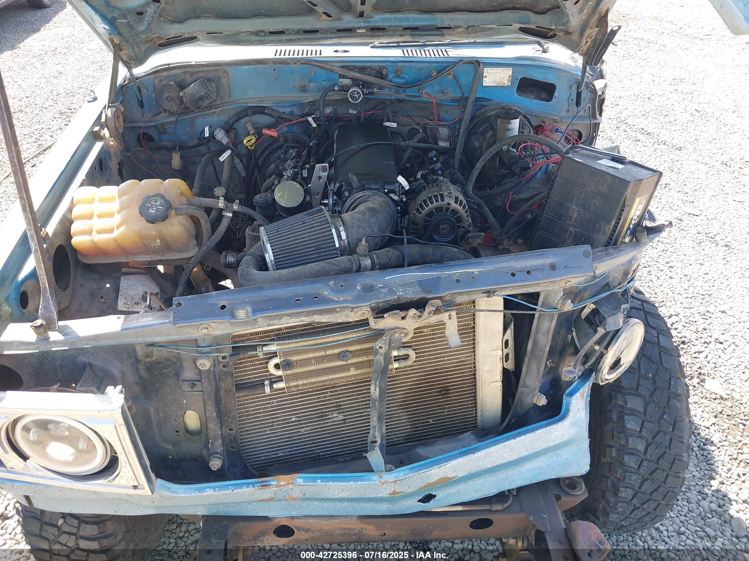 1984 Toyota Land Cruiser Fj60 Blue vin: JT3FJ60G9E0094429