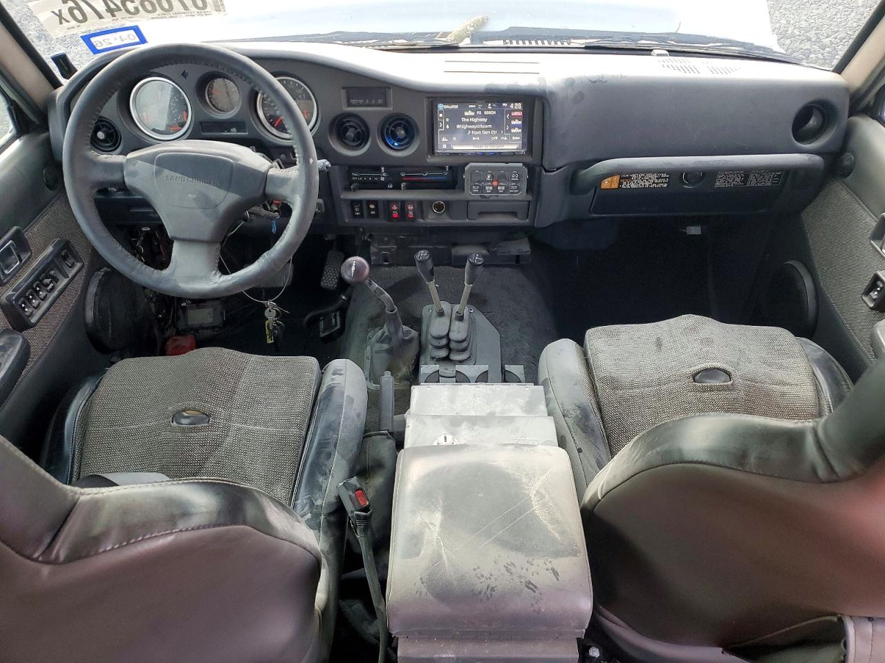 1988 Toyota Land Cruiser Fj62 Gx Gray vin: JT3FJ62G0J0096240